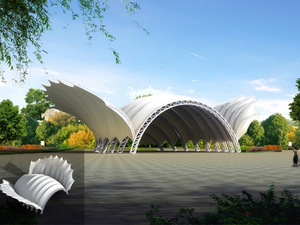 出入口膜結(jié)構(gòu)